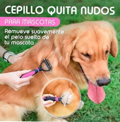 Cepillo Quita Nudos Para Mascotas