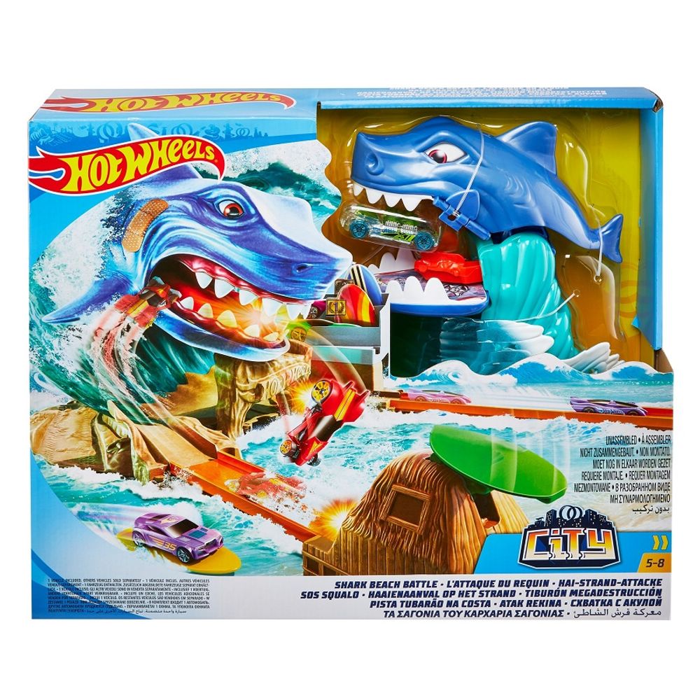 HOT WHEELS - PISTA BATALLA EN PLAYA TIBURON
