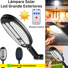 LAMPARA SOLAR GRANDE EXTERIORES